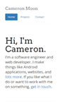 Mobile Screenshot of cameron.moon.net.au