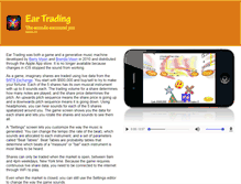 Tablet Screenshot of eartrading.moon.net.au